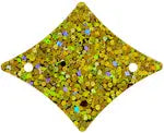 Sequins Hologram 29x36mm With Hole Diamond - Cosplay Supplies Inc