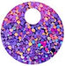 Sequins Hologram 20mm with 4mm Hole Round 