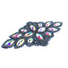 Crystal Motif Diamond Flower 115x230mm - Cosplay Supplies Inc