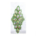 Crystal Motif Diamond Flower 115x230mm 
