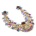 Crystal Motif Chandelier Neckline 17.5x17.5cm Aurora Borealis Gold Casing - Cosplay Supplies Inc