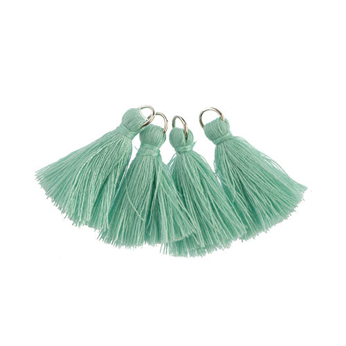 Poly Cotton Tassels (4pcs) 1in