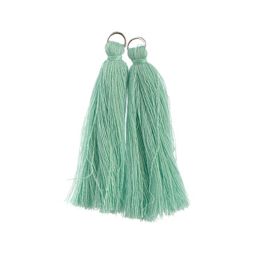 Poly Cotton Tassels (2pcs) 2.25in