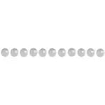 Pearls 2.5mm 60in White - Cosplay Supplies Inc