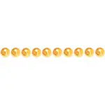 Pearls 3mm 60in Gold Japan - Cosplay Supplies Inc