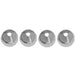 Metalized Japanese Pearls 8mm Round 60in Silver - Cosplay Supplies Inc