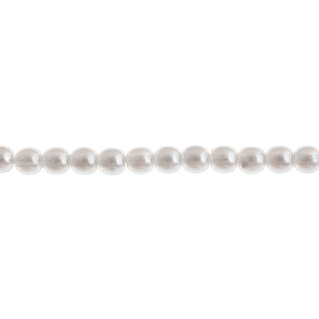 Glass Pearl 4mm 20"-1200 Pieces Strung