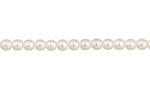 Glass Pearl 3mm White 1200 Pieces
