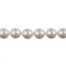 Czech Glass Imitation Pearls 8in Strand 14mm Iridescent  13pcs