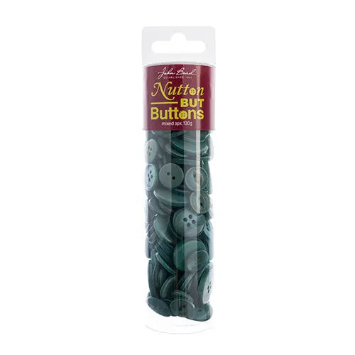 Nutton But Buttons 130g Tube Mixed Sizes Resin - Cosplay Supplies Inc