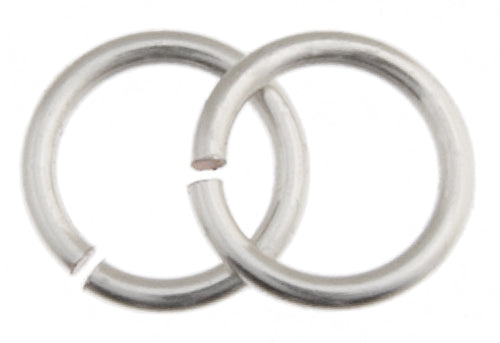 Chain Maille Jump Ring 20ga Silver Non-Tarnish 4.37mm I.D.