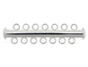 Tube Clasp With 7-Strands Lead Free / Nickel Free - Cosplay Supplies Inc