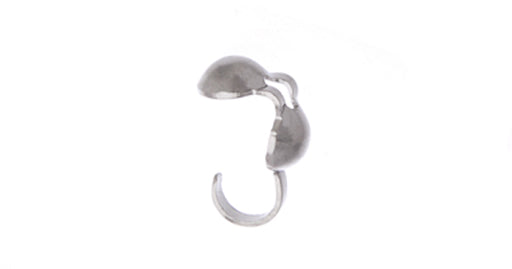 Bead Tip Cap Approx 3.5mm Nickel Color Lead Free / Nickel Free Clamshell - Cosplay Supplies Inc