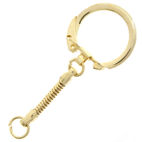 Keychain-Snake Chain Gold - Cosplay Supplies Inc