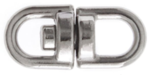 Swivel Key Loop 16x8mm Nickel Color - Cosplay Supplies Inc