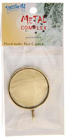 Bezel Handmade Pendant Round 35x2mm