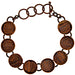 Bezel Handmade Bracelet 5/8in X 4mm Round Links - Cosplay Supplies Inc