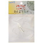 Bezel Cast Ring Bottle Cap 32x6.65mm Silver Plated