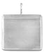Bezel Stamped Pendant Square 32x3mm Silver - Cosplay Supplies Inc