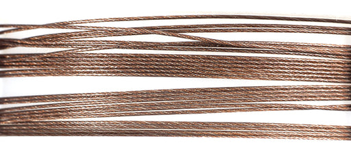 Beadalon Wire .015/49Strand 10ft Stainless Steel Bronze - Cosplay Supplies Inc