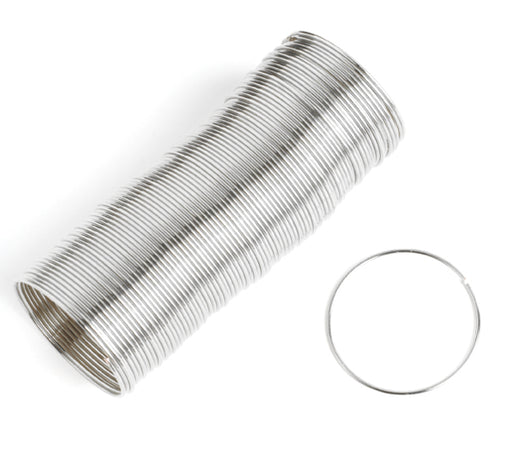 Beadalon Memory Wire Ring (.5oz) 0.75-0.84in Plated 