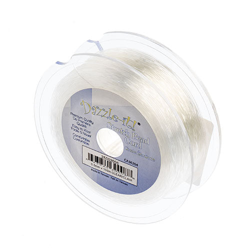 Stretch Bead Cord-Clear 0.5mm