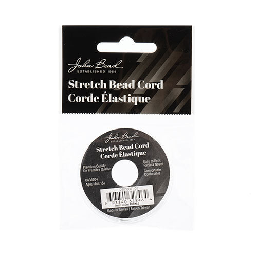Stretch Bead Cord- 1mm With Header