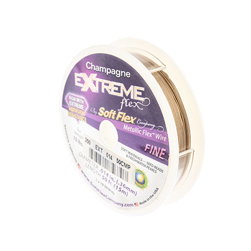 Extreme Flex Wire 19 Strand Champagne - Cosplay Supplies Inc