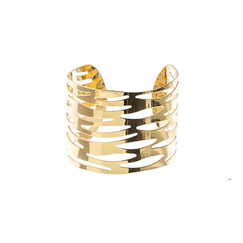 Cuff Bracelet 5cm Wide Zebra - Cosplay Supplies Inc