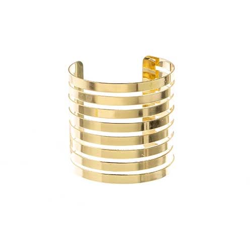 Cuff Bracelet 6.5cm Wide 8 Strips - Cosplay Supplies Inc