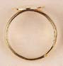 Finger Ring With Pad 12mm Gold .006 Lead Free / Nickel Free