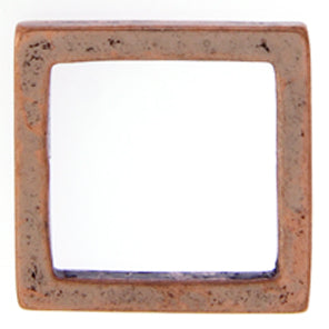 Metal 15.5mm Square Frame With 2-Hole - Cosplay Supplies Inc