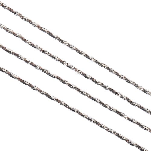 Stainless Steel Oval Chain w/ 1mm Links