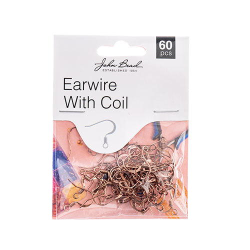 Must Have Findings - Earwire w/ Coil 60pcs