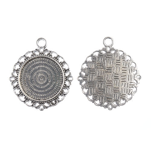 Must Have Findings - Round Pendant Frame