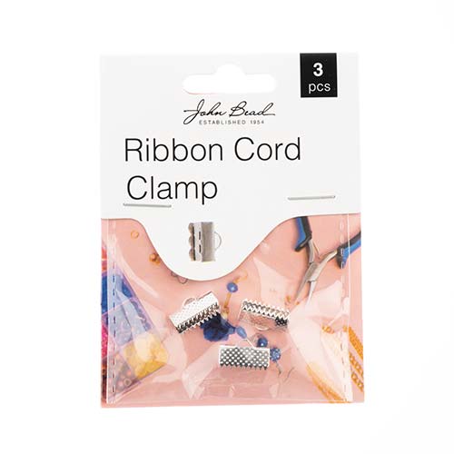 Must Have Findings - Ribbon Cord Clamp 13mm 3pcs