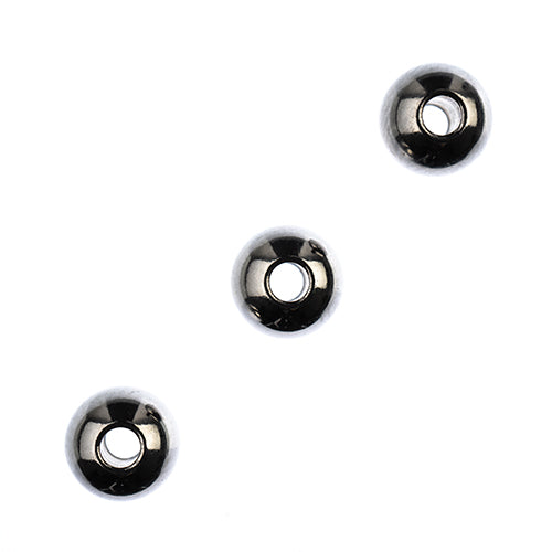 Stainless Steel  Bead Round 4mm 20pcs - Cosplay Supplies Inc