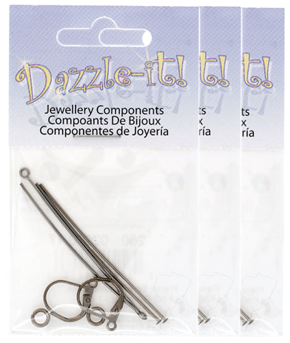 French Earwire Lever Back - 1 pair
