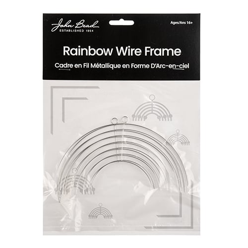Wire Frames Rainbow 0.8mm 3.3x6.6in 2pcs - Cosplay Supplies Inc
