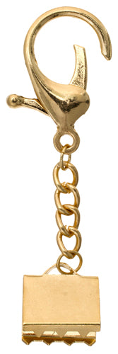 Key Chain-Lobster Trigger W/ Ribbon Cord End 18x17mm 
