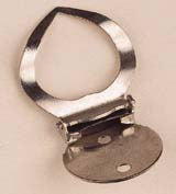 Scarfholder Clip Nickel Color 27x27mm