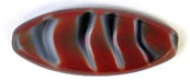 Fire-Polished 20x8mm Oval Natural