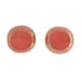 Fire-Polished 12mm Cut Round Marble Edge