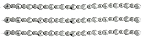 Fire-Polished Beads Mix Of 8mm Round & 4mm Round Crystal Full Coating Labrador