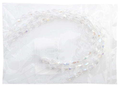 Fire-Polished 7x5mm Pear Shape Crystal 