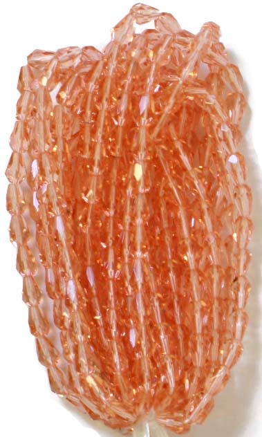 Fire-Polished 7x5mm Pear Shape Crystal 