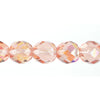 Fire-Polished 8mm Round Beads - Pink Shades