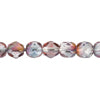 Fire-Polished Round Beads 6mm - Black/Grey Shades