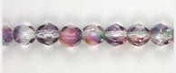 Fire-Polished Round Beads 6mm - Fire & Ice Strung
