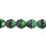 Fire-Polished 8mm Round Beads Two-Tone
